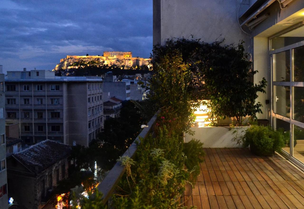 Hidesign Athens Art Loft Penthouse Acropolis View Apartment Екстериор снимка